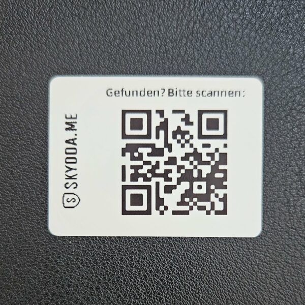 Sticker QR 4x3cm rechteckig – Bild 2